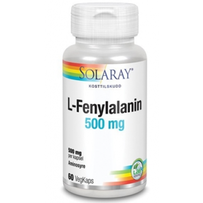 Solaray L Fenylalanin 60 kapslar